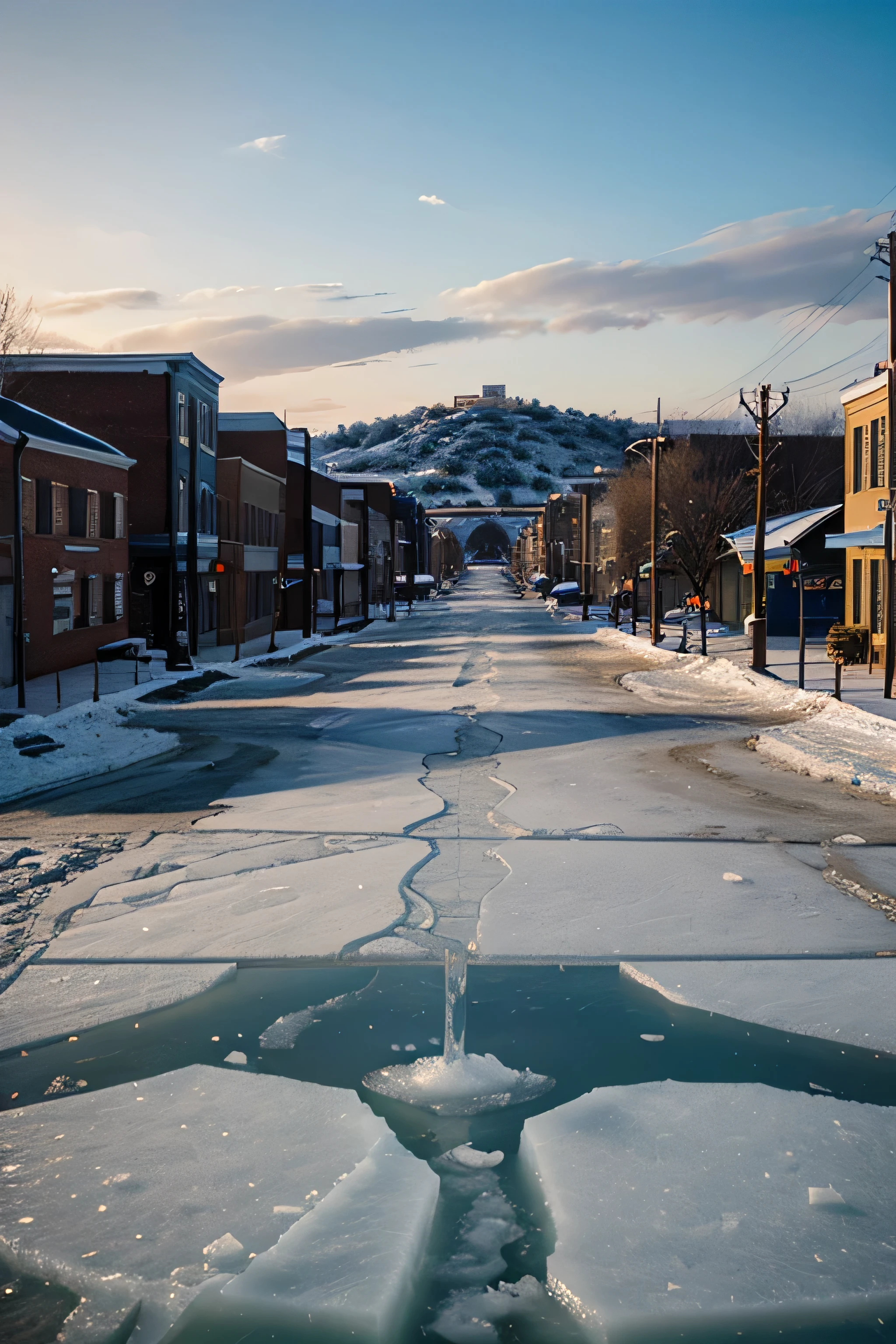 Kentucky city old and cover on ice