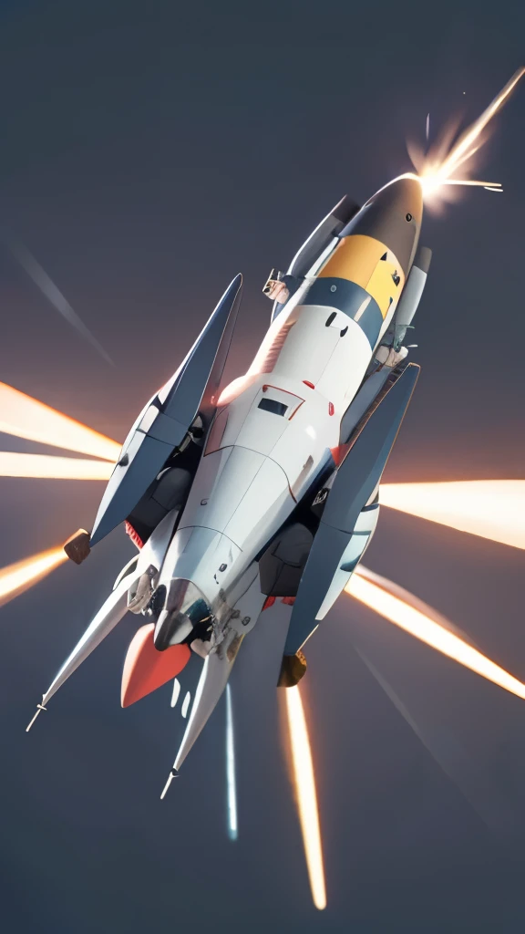 Rocket takes off