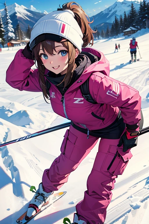 Skiing Women、Sexy