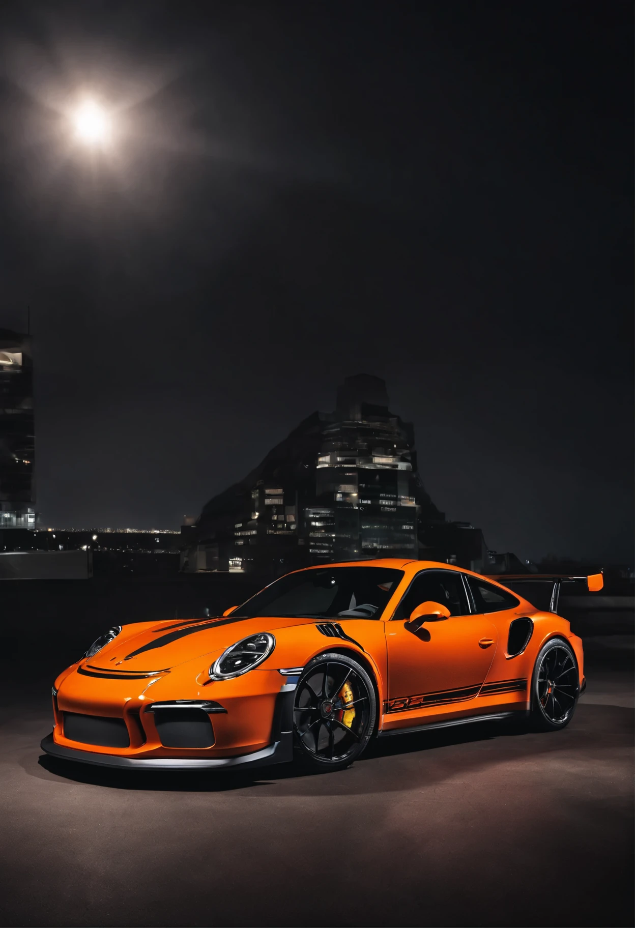 porsche 911 gt3 rs, the car looks perfdct