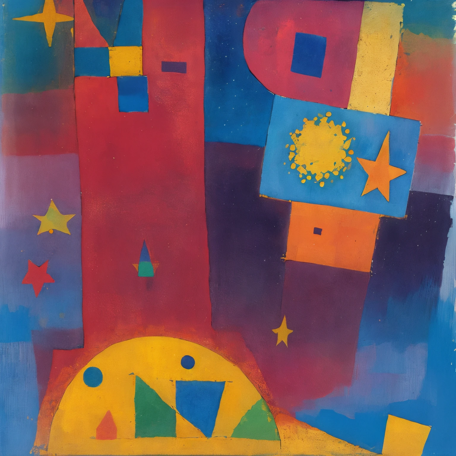 per asprera ad astra, Paul Klee's style