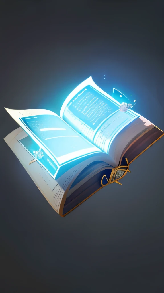 a glowing magic book,spellbook, Inlaid topaz, game icon, masterpiece, best quality, super detailed, masterpiece, HD transparent background, 3D rendering 2D, mixer cycle, Volumetric light,
unmanned, objectification, Fantasy - Rainbow 5