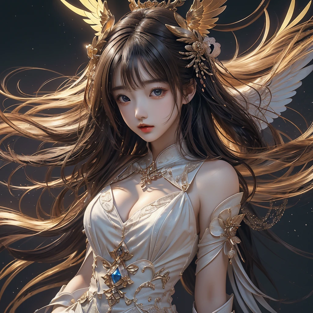 (Highly detailed CG unit 8K wallpaper - Masterpiece、highest quality、Super detailed)Immerse yourself in breathtaking masterpieces that push the boundaries of detail and quality with ultra-definition CG unit 8K wallpapers。This floating artwork、Fascinated by its complex beauty、Shows the artist's meticulous attention to detail。High-resolution rendering brings out vivid colors and textures、Captivating compositions take you on a visual journey like no other。Prepare to be amazed by this unparalleled exhibition of artistic excellence。