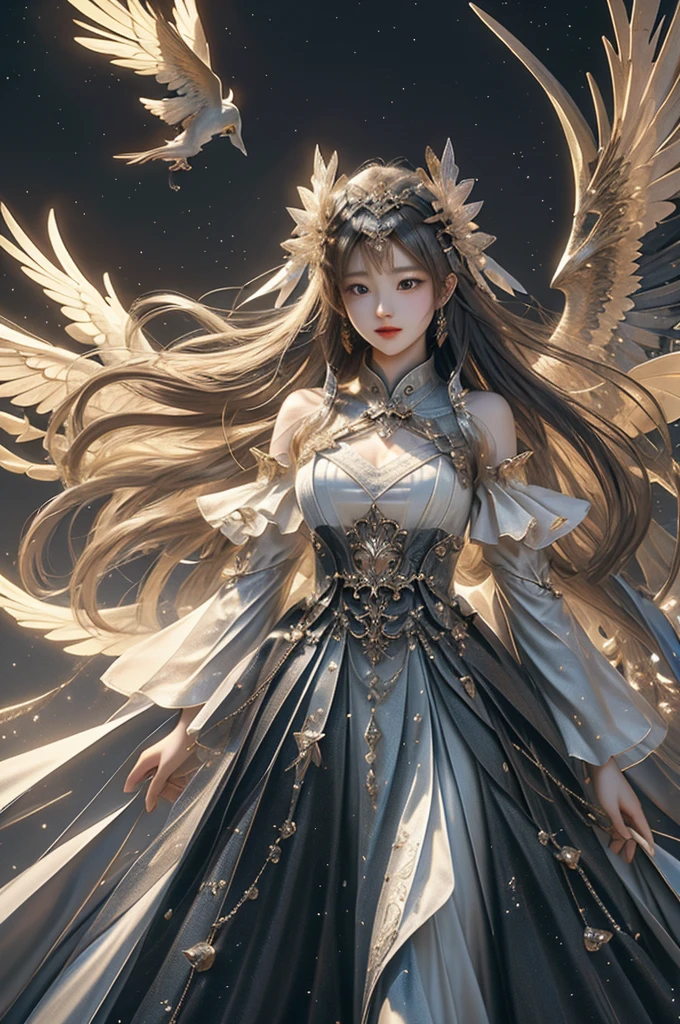 (Highly detailed CG unit 8K wallpaper - Masterpiece、highest quality、Super detailed)Immerse yourself in breathtaking masterpieces that push the boundaries of detail and quality with ultra-definition CG unit 8K wallpapers。This floating artwork、Fascinated by its complex beauty、Shows the artist&#39;s meticulous attention to detail。High-resolution rendering brings out vivid colors and textures、Captivating compositions take you on a visual journey like no other。Prepare to be amazed by this unparalleled exhibition of artistic excellence。