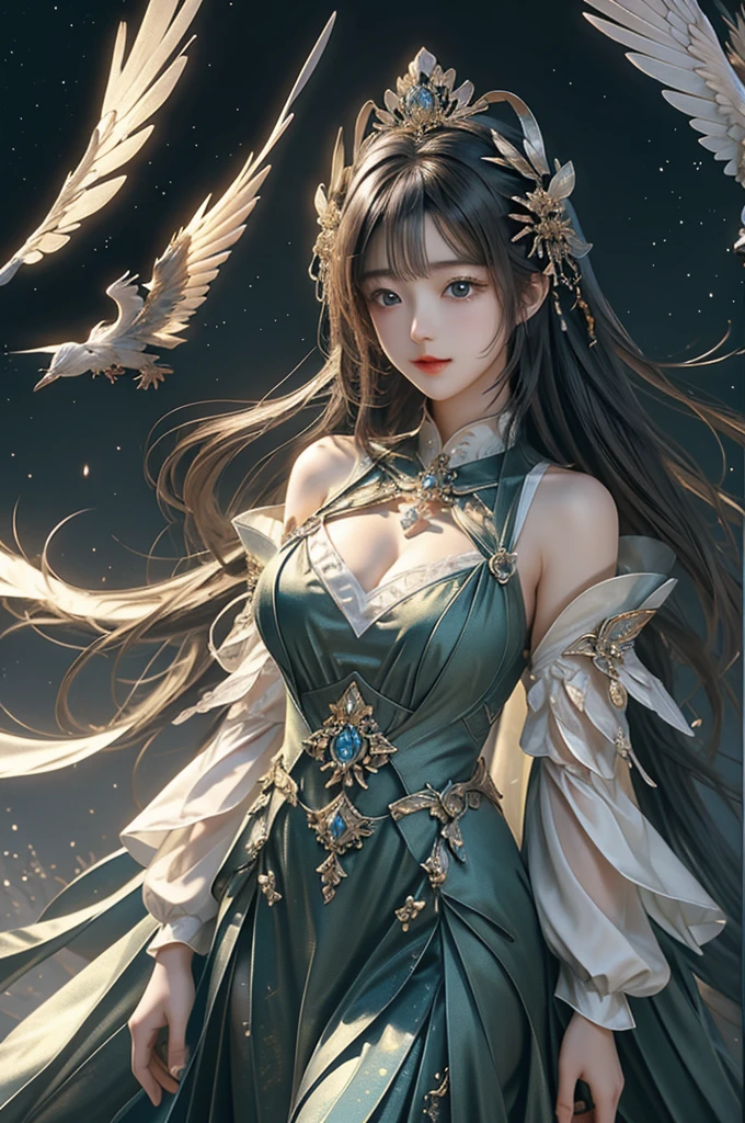 (Highly detailed CG unit 8K wallpaper - Masterpiece、highest quality、Super detailed)Immerse yourself in breathtaking masterpieces that push the boundaries of detail and quality with ultra-definition CG unit 8K wallpapers。This floating artwork、Fascinated by its complex beauty、Shows the artist&#39;s meticulous attention to detail。High-resolution rendering brings out vivid colors and textures、Captivating compositions take you on a visual journey like no other。Prepare to be amazed by this unparalleled exhibition of artistic excellence。