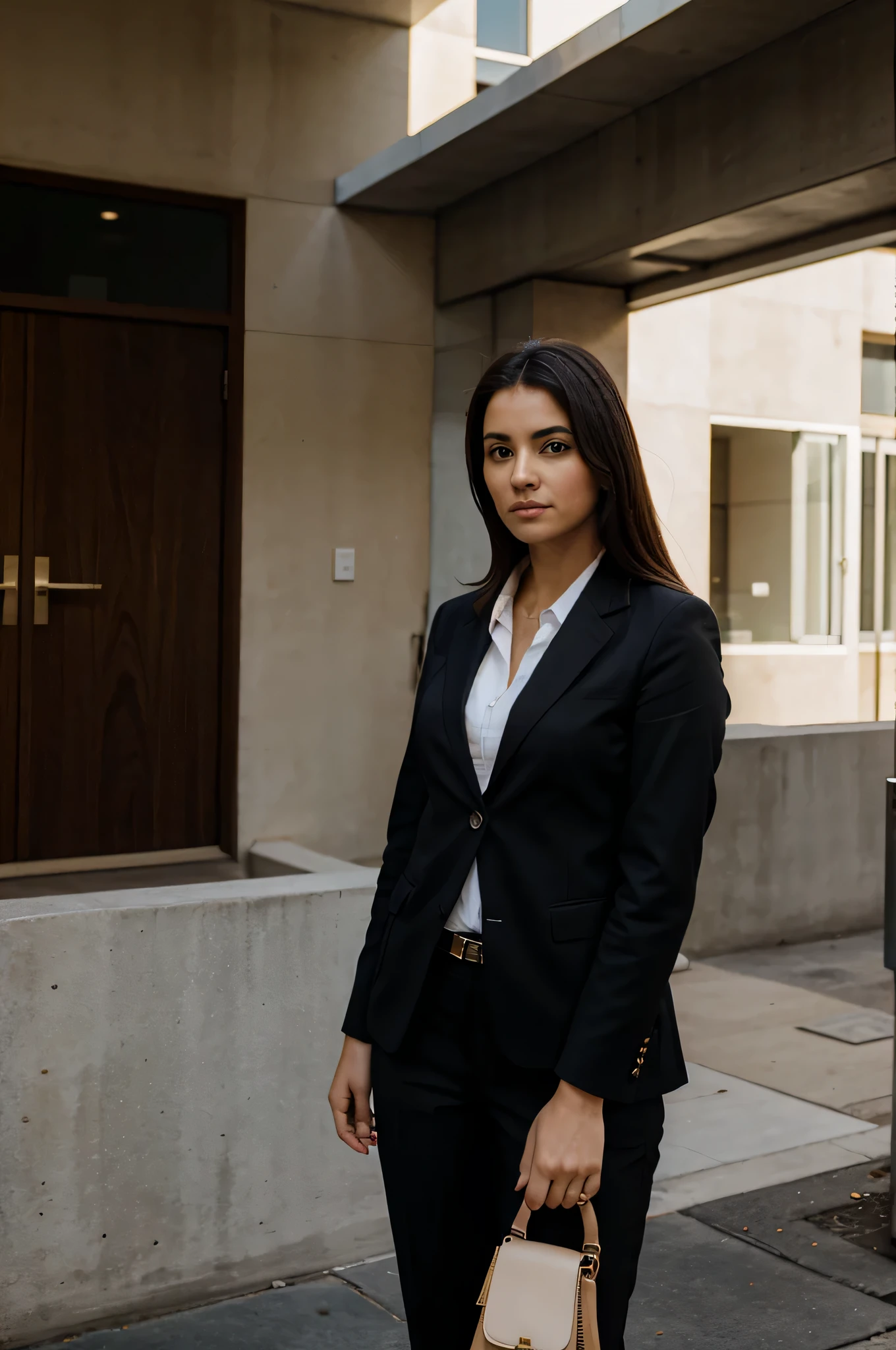 uma advogada de blazer altamente qualificada e experiente, especializada em direito civil, with an ethical approach and committed to providing justice to its clients.