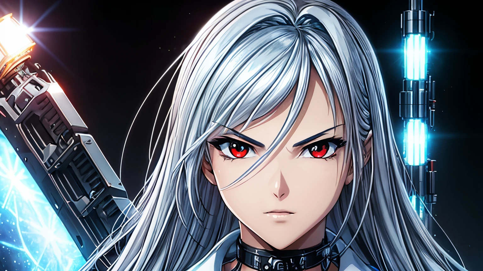 Expressive and Captiv(masterpiece, Highest quality, Very detailed, High resolution, figure:0.8), Very detailed wallpaper, Official Art, wonderful, Attention to detail, Very detailed, Very detailed 8k wallpaper, Light silver hair, (bright Red eyes with elongated pupils), (White Background: 1.3), (One person, alone), sexy,Perfect Anatomy,Beautiful Face, Provocative, school uniform, gray skirt, (((lower body, cowboy shot))), (green blazer, Brown skirt with black square pattern), perfect eyes, perfect face, clear eyes, shiny eyes, light eyes extremely ultra detailed beautiful face, cleavage, collar, open collar, symmetrical eyes, deep detailed eyes, even eyes, Expressive and Captivating Eyes, slant eyes, sharp eyes, fearless face, adult face, sharp face, perfect female body, perfect proportion, extremely ultra detailed beautiful eyes, Expressive and Captivating Eyes,
