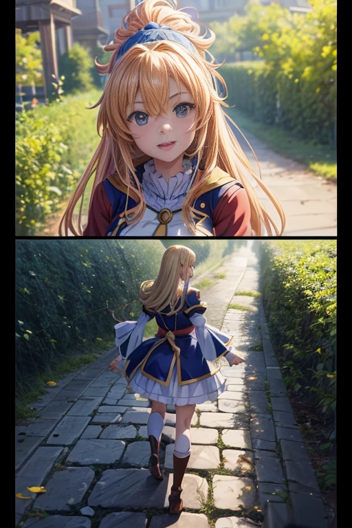 (best quality,4k,8k,highres,masterpiece:1.2),ultra-detailed,(realistic,photorealistic,photo-realistic:1.37),anime,walking on the street,characters from an anime,a carriage that once existed,a screenshot from an animated film,in an animated film,2019 anime screenshot,today's selected anime still,The Rune Factory 5,a screenshot from a 2012 anime,popular isekai anime,anime still shots,anime movie screenshot,anime style from Konosuba