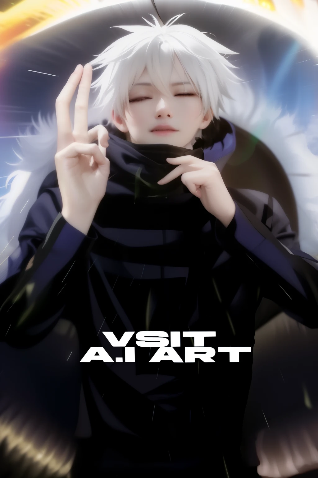 close the eyes