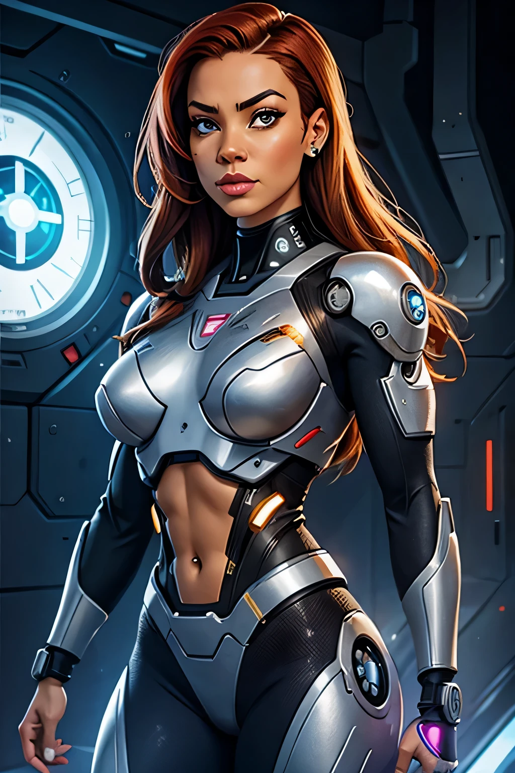 Cyborg woman