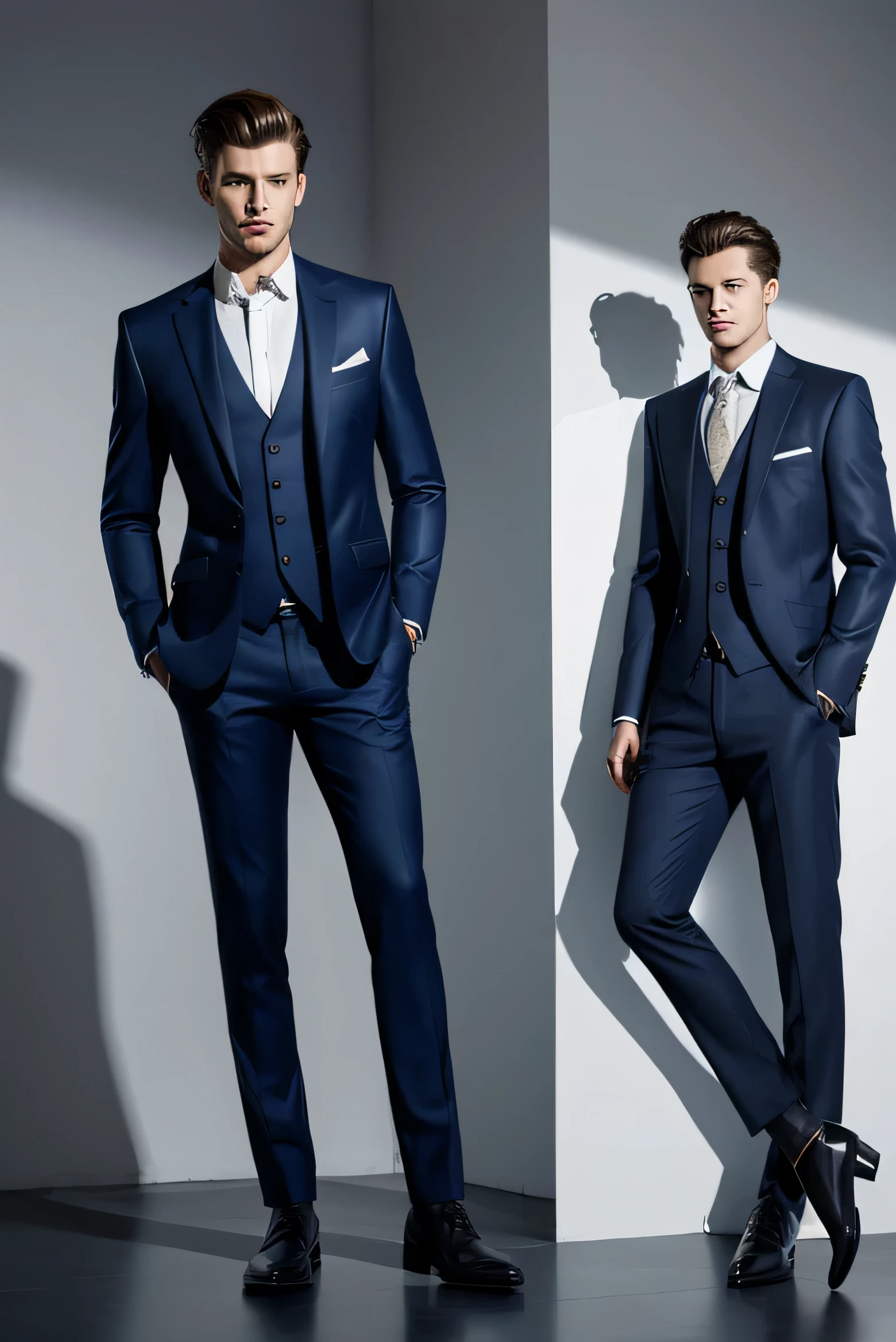 ,Best quality men's suits,suit,suit,A full-body view from head to toe,design diagram,Renderings,Style drawing,upscale,high-end,atmosphere,actual,