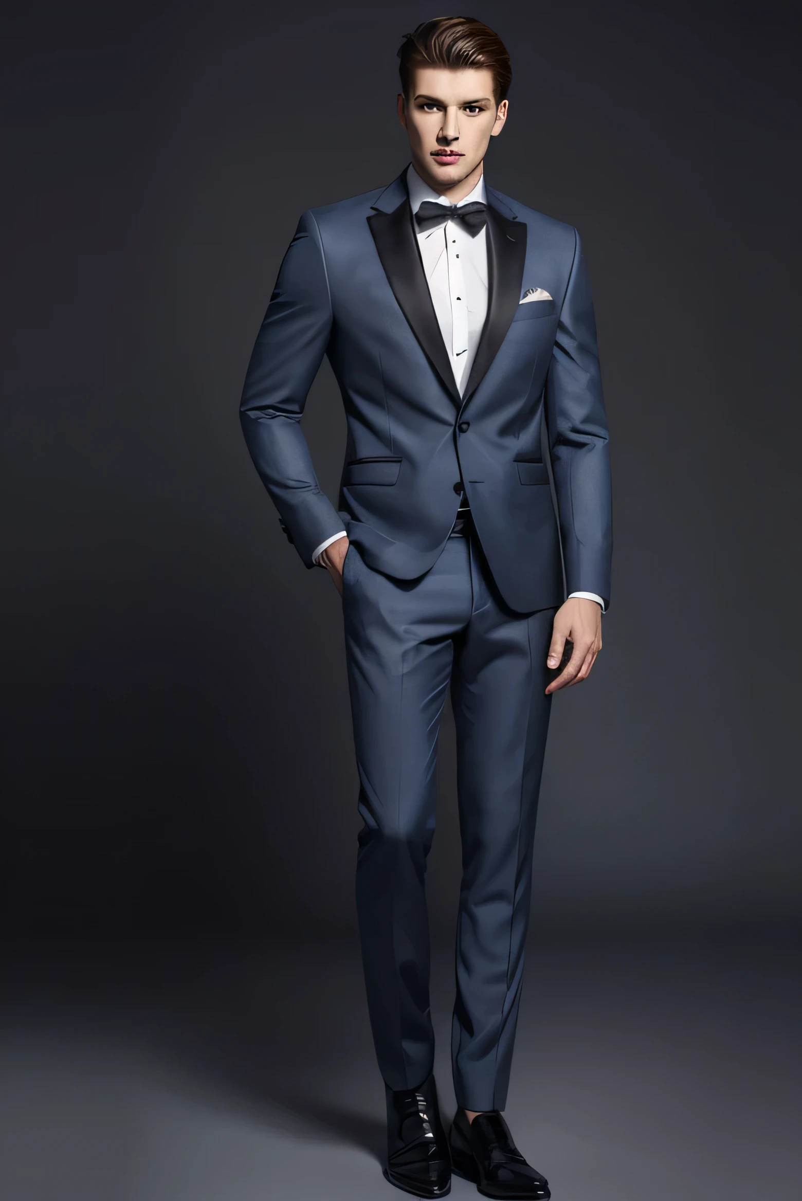 Best quality men&#39;s suits，suit，suit，A full-body view from head to toe，design diagram，Renderings，Style drawing，upscale，high-end，atmosphere，，actual，
