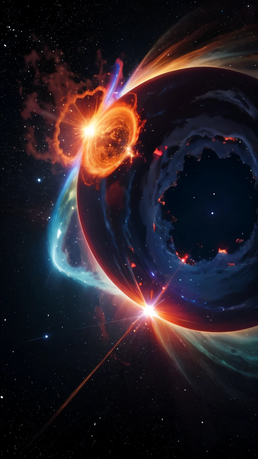supernova meteor light