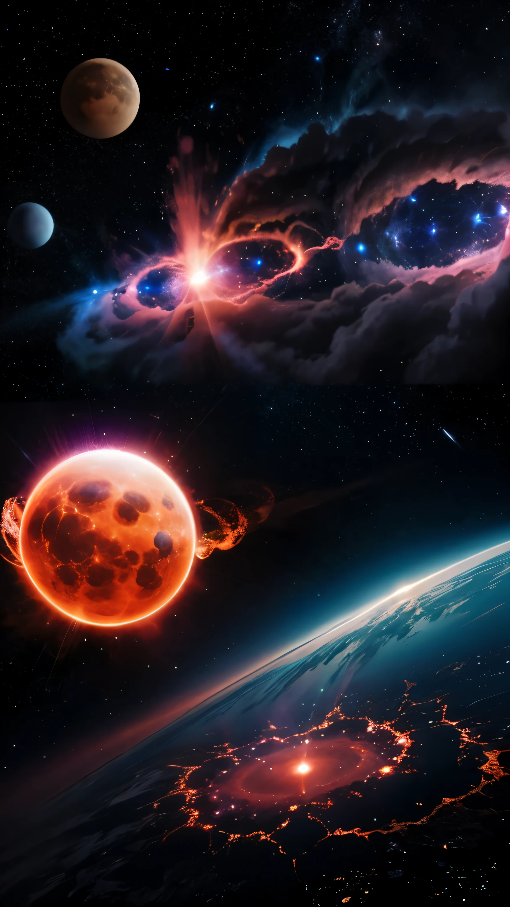 supernova planet light