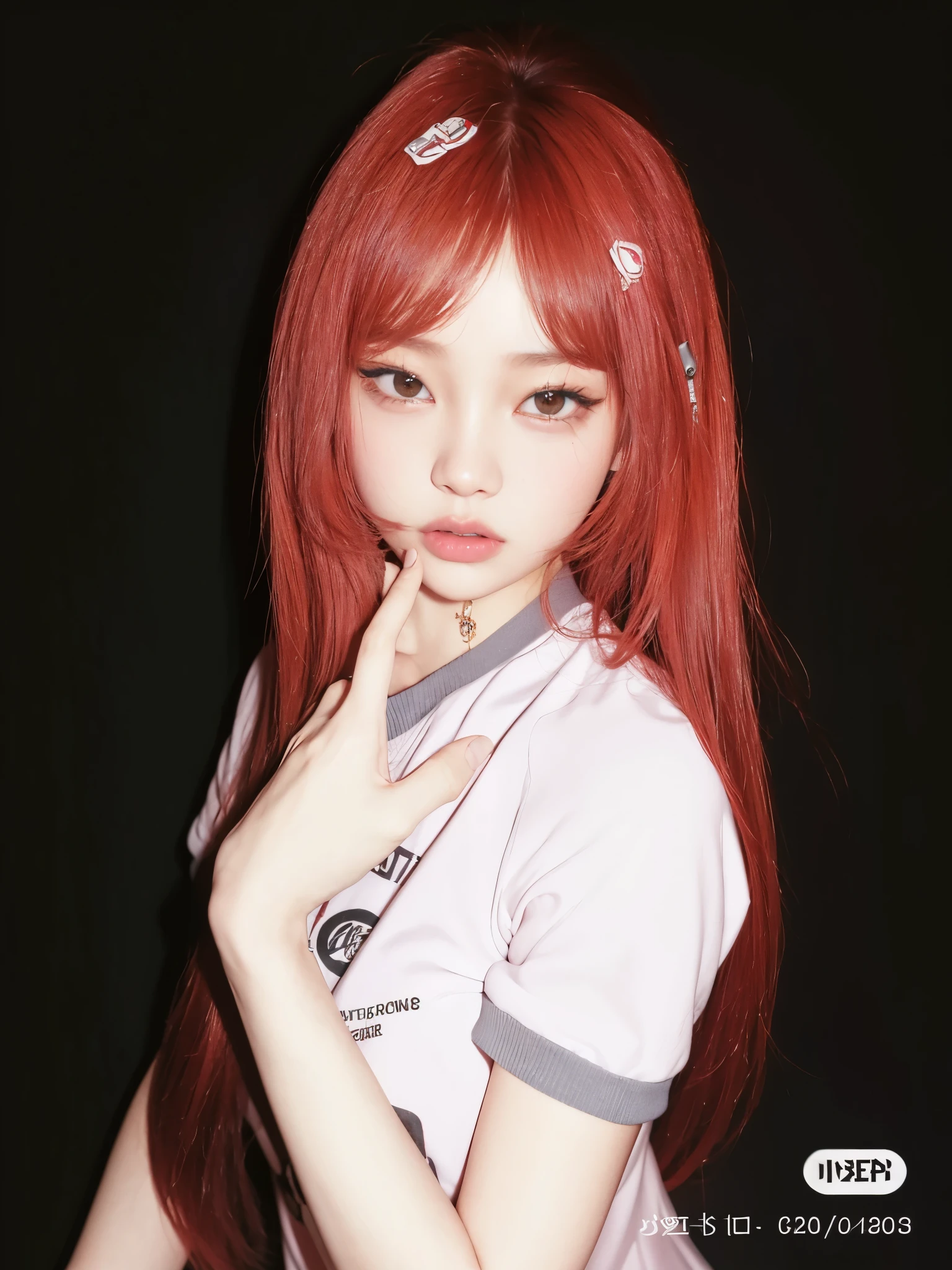 Jennie blackpink pelinegra sin flequillo