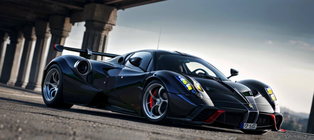 Pagani Huayra, dramatic scene