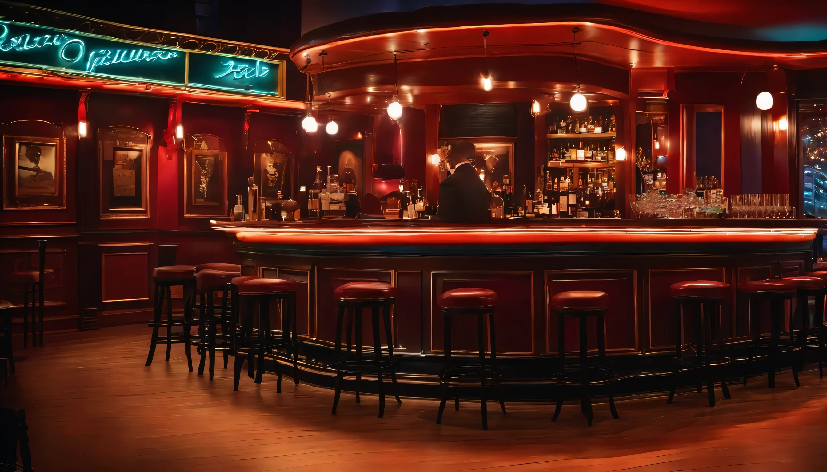 jazz bar , night