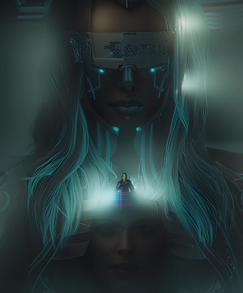 futuristic woman with futuristic city in the background, cyberpunk digital painting, cyberpunk themed art, dark cyberpunk illustration, advanced digital cyberpunk art, cyberpunk art style, hyper-realistic cyberpunk style, cyberpunk digital art, digital cyberpunk anime art, the cyberpunk girl portrait, cyberpunk dark fantasy art, in cyberpunk style, in cyberpunk city, cyberpunk futuristic neo, in a futuristic cyberpunk city, futuristic cyberpunk