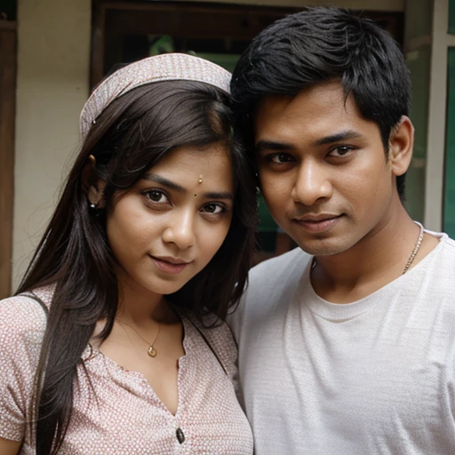 Make cute one boy and girl for Bangladeshi