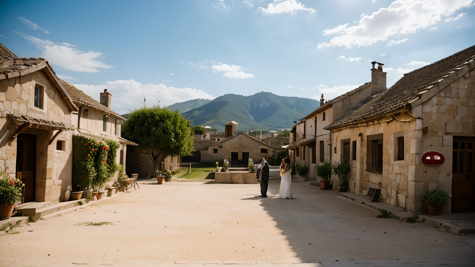 In a small village, the Wedding at Cana was about to begin.
