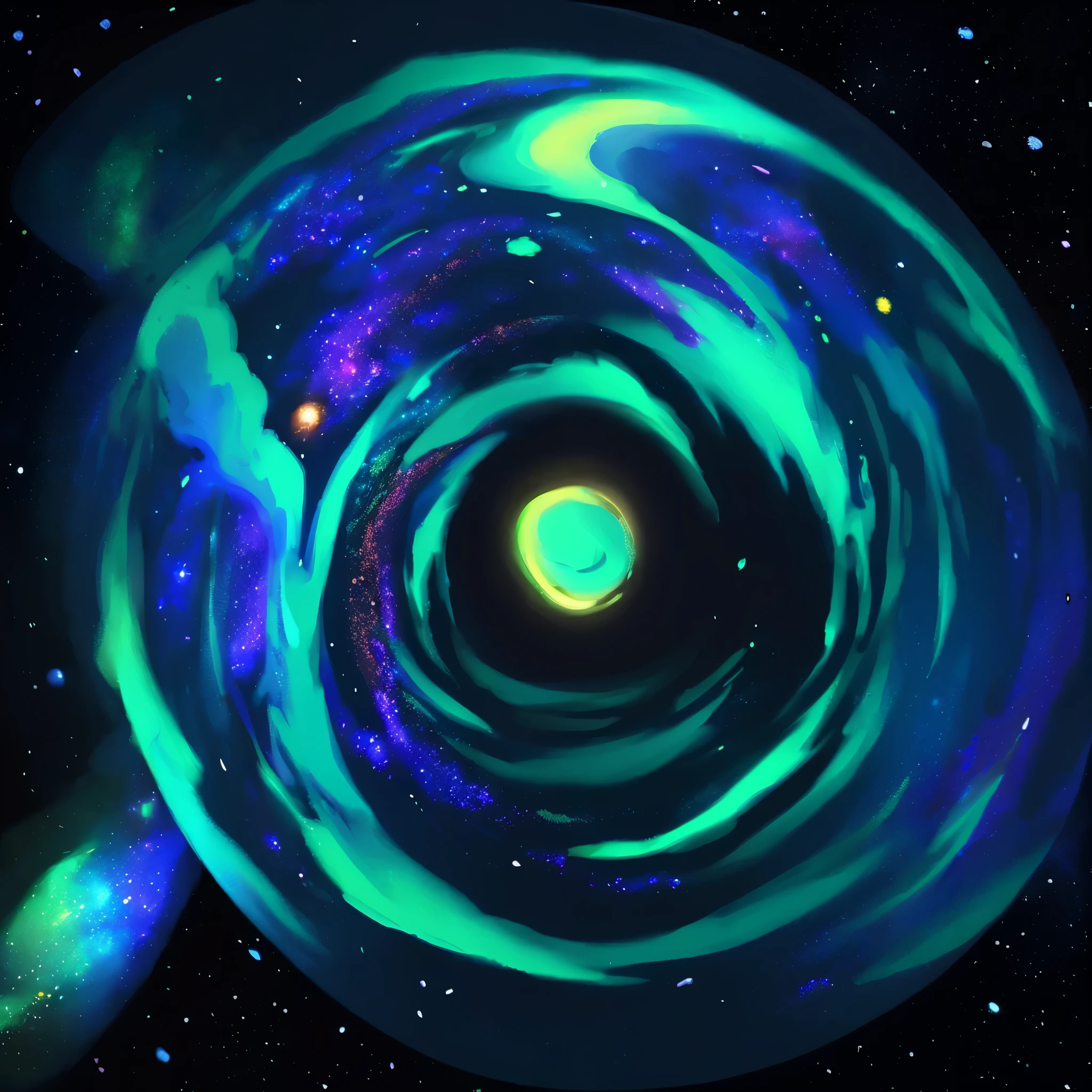 By bebebebebe, by lostgoose, by goonie-san, (((galaxy, green galaxy, picture of the galaxy, swirling galaxy)))