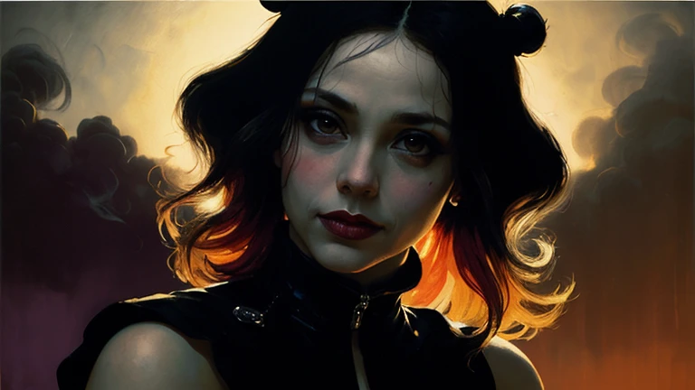 Harley Quinn is in an advanced stage of decomposition. The appearance varies from case to case, but the property of “rottenness” is inherent in any appearance. Harley Quinn is in the advanced stages of decomposition, inactive and can sometimes lie motionless for several days, waiting for prey. Style by Zdzislaw Beksinski, purple colors, brightly lit with thousands of colored crystals, large perfect eyes, style by Ralph Blakelock, Ed Emshwiller, Marianne Wroten, Arthur Rackham, Niko Anttila, Jeremy Mann and Charles Dana Gibson, Mark Demsteder, Paula Hedley + conceptual art. Very beautiful, gouache, cinematic, dark, creepy, mysterious, modern vintage, rich deep colors, boho style. Loisha, Tumblr. Zdzislaw Beksinski Leonid Afremov Yoshitaka Amano Ohara Koson Ivan Rabuzin Gian Lorenzo Bernini Enoch Bolles Jean-Baptiste Monge Tetsuya Nomura, ultra-stunning lighting, billowing black smoke, super detail, stunning composition. hyperrealistic photography, --niji 5 --ar 2:3 -- expressive style --v 5.