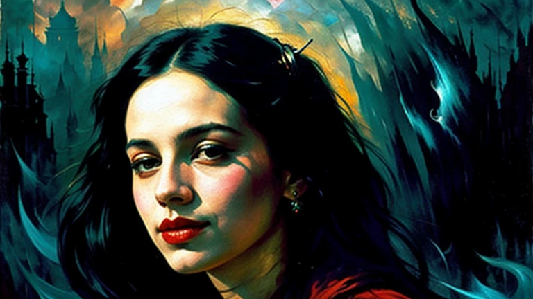 Harley Quinn is in an advanced stage of decomposition. The appearance varies from case to case, but the property of “rottenness” is inherent in any appearance. Harley Quinn is in the advanced stages of decomposition, inactive and can sometimes lie motionless for several days, waiting for prey. Style by Zdzislaw Beksinski, purple colors, brightly lit with thousands of colored crystals, large perfect eyes, style by Ralph Blakelock, Ed Emshwiller, Marianne Wroten, Arthur Rackham, Niko Anttila, Jeremy Mann and Charles Dana Gibson, Mark Demsteder, Paula Hedley + conceptual art. Very beautiful, gouache, cinematic, dark, creepy, mysterious, modern vintage, rich deep colors, boho style. Loisha, Tumblr. Zdzislaw Beksinski Leonid Afremov Yoshitaka Amano Ohara Koson Ivan Rabuzin Gian Lorenzo Bernini Enoch Bolles Jean-Baptiste Monge Tetsuya Nomura, ultra-stunning lighting, billowing black smoke, super detail, stunning composition. hyperrealistic photography, --niji 5 --ar 2:3 -- expressive style --v 5.