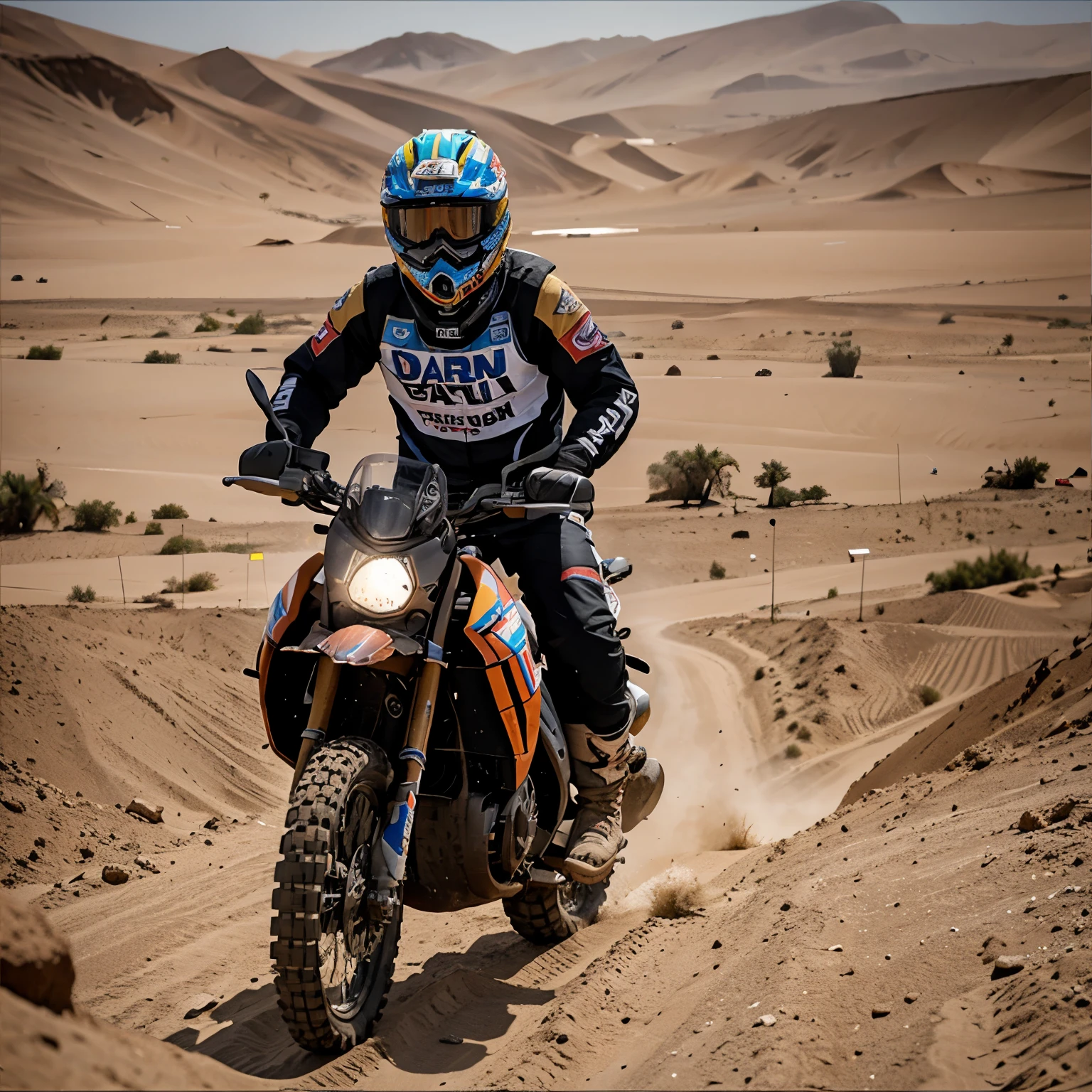 Imagen del Dakar 3d
