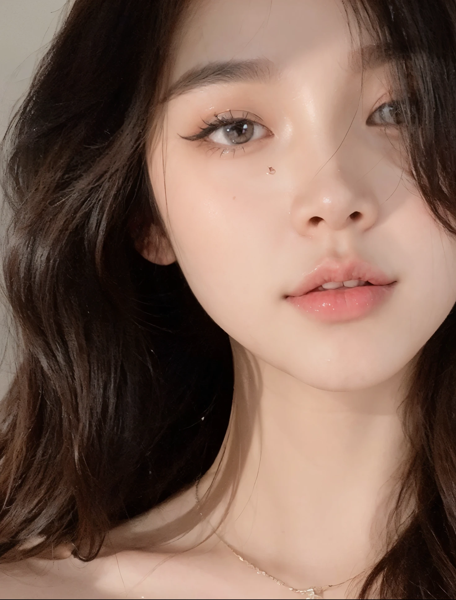 Jang wonyoung from ive face, fotorrealista, ultrahd, 8k.