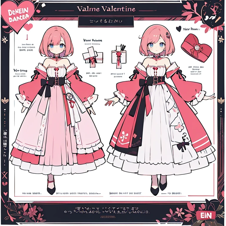 character design sheet、Valentine