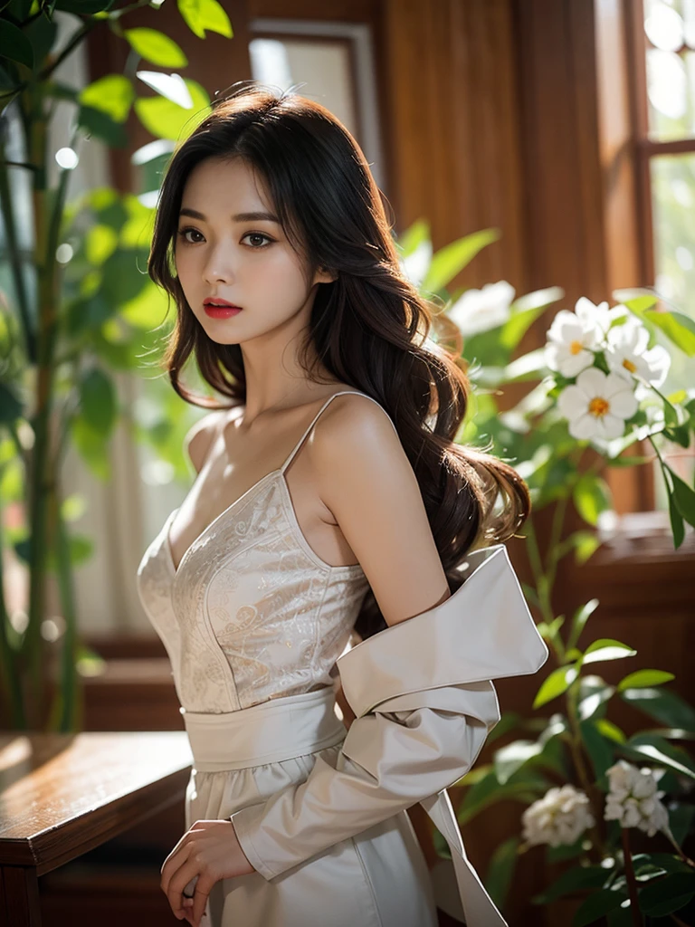 high quality work， realistic works，Super premium graphics，8K high-definition CG works，High quality graphics，High-definition and exquisite CG works，10x pixels，Ultra-fine details：1.1，Advanced technical details：1.1Realistic photo effects，室内灯Light effect果：1.5，Natural light：1.5. Light effect（虚拟灯Light effect果：1.8），ultra high resolution ,transparent hair，High detail hair（Premium hair details：1.1）clear eyes，Double eyelids look good，sharp eye makeup, Create exquisite eyelash makeup, Thin eyebrows, Super detailed eyes，high nose, cute red lips, rosy cheeks, With delicate makeup on her face , pretty face, Perfect face proportions,（Advanced facial details：1.1）, female artwork，full body view，Astonishing，Today&#39;s eyes are bright and well-sculpted women，Wear a futuristic suit，Hold a sword and a sword, 可爱的机器人girl, 机甲网络装甲的girl, 美丽的白人girl机器人, female robot body, 完美的安卓girl, Perfect anime robot woman, 美丽的girl, girl,  - 银色头发的girl, Armor girl red, Beautiful and seductive woman