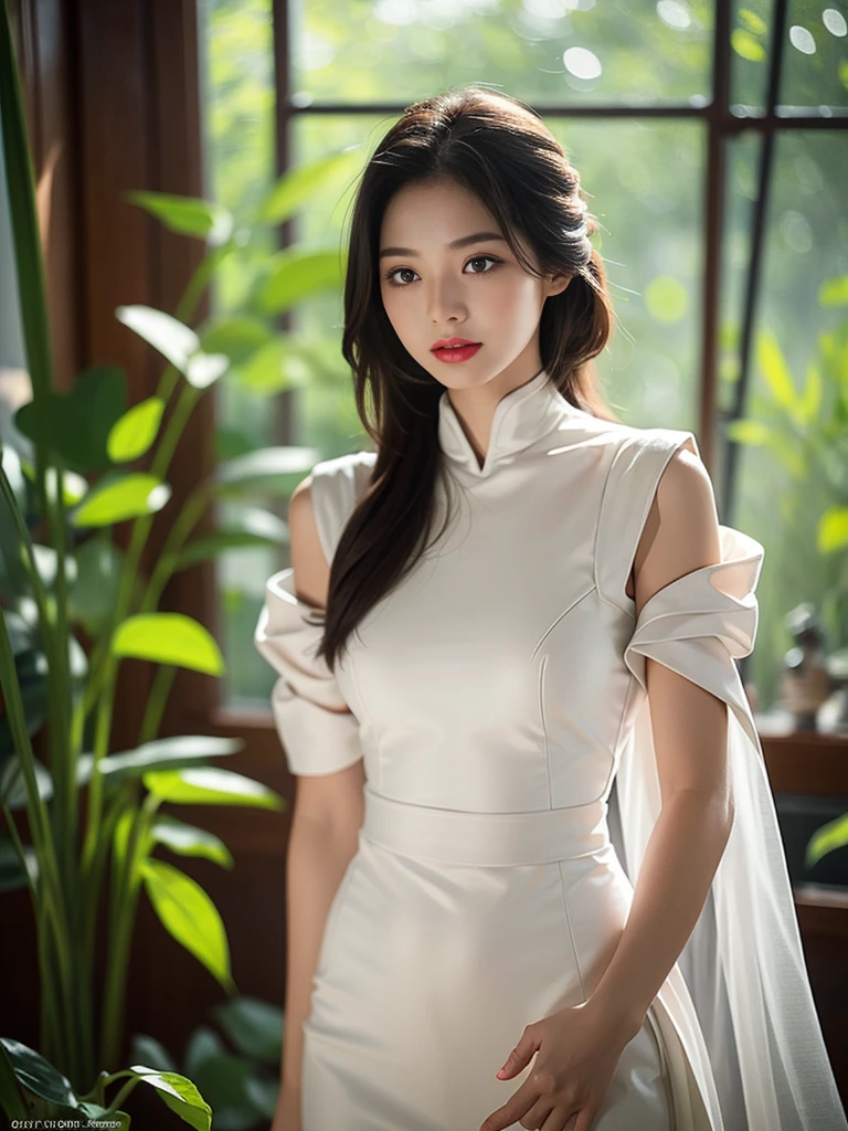 high quality work， realistic works，Super premium graphics，8K high-definition CG works，High quality graphics，High-definition and exquisite CG works，10x pixels，Ultra-fine details：1.1，Advanced technical details：1.1Realistic photo effects，室内灯Light effect果：1.5，Natural light：1.5. Light effect（虚拟灯Light effect果：1.8），ultra high resolution ,transparent hair，High detail hair（Premium hair details：1.1）clear eyes，Double eyelids look good，sharp eye makeup, Create exquisite eyelash makeup, Thin eyebrows, Super detailed eyes，high nose, cute red lips, rosy cheeks, With delicate makeup on her face , pretty face, Perfect face proportions,（Advanced facial details：1.1）, female artwork，full body view，Astonishing，Today&#39;s eyes are bright and well-sculpted women，Wear a futuristic suit，Hold a sword and a sword, 可爱的girl, 机甲网络装甲的girl, 美丽的白人girl, female robot body, 完美的安卓girl, Perfect anime robot woman, 美丽的girl, girl, - 银色头发的girl, Armor girl red, Beautiful and seductive woman