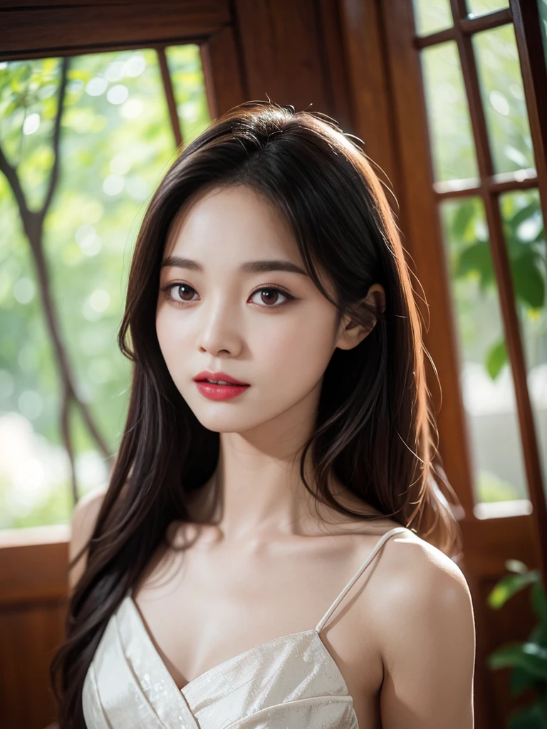 A machine girl，high quality work， realistic works，Super premium graphics，8K high-definition CG works，High quality graphics，High-definition and exquisite CG works，10x pixels，Ultra-fine details：1.1，Advanced technical details：1.1Realistic photo effects，室内灯Light effect果：1.5，Natural light：1.5. Light effect（虚拟灯Light effect果：1.8），ultra high resolution ,transparent hair，High detail hair（Premium hair details：1.1）clear eyes，Double eyelids look good，sharp eye makeup, Create exquisite eyelash makeup, Thin eyebrows, Super detailed eyes，high nose, cute red lips, rosy cheeks, With delicate makeup on her face , pretty face, Perfect face proportions,（Advanced facial details：1.1）, female artwork，full body view，Astonishing，A woman with bright, well-sculpted eyes，可爱的机器人girl, 机甲网络装甲的girl, 美丽的白人girl, female robot body, 完美的安卓girl, Perfect anime woman, 美丽的girl, girl,  - 银色头发的girl, Armor girl red, Beautiful and seductive woman