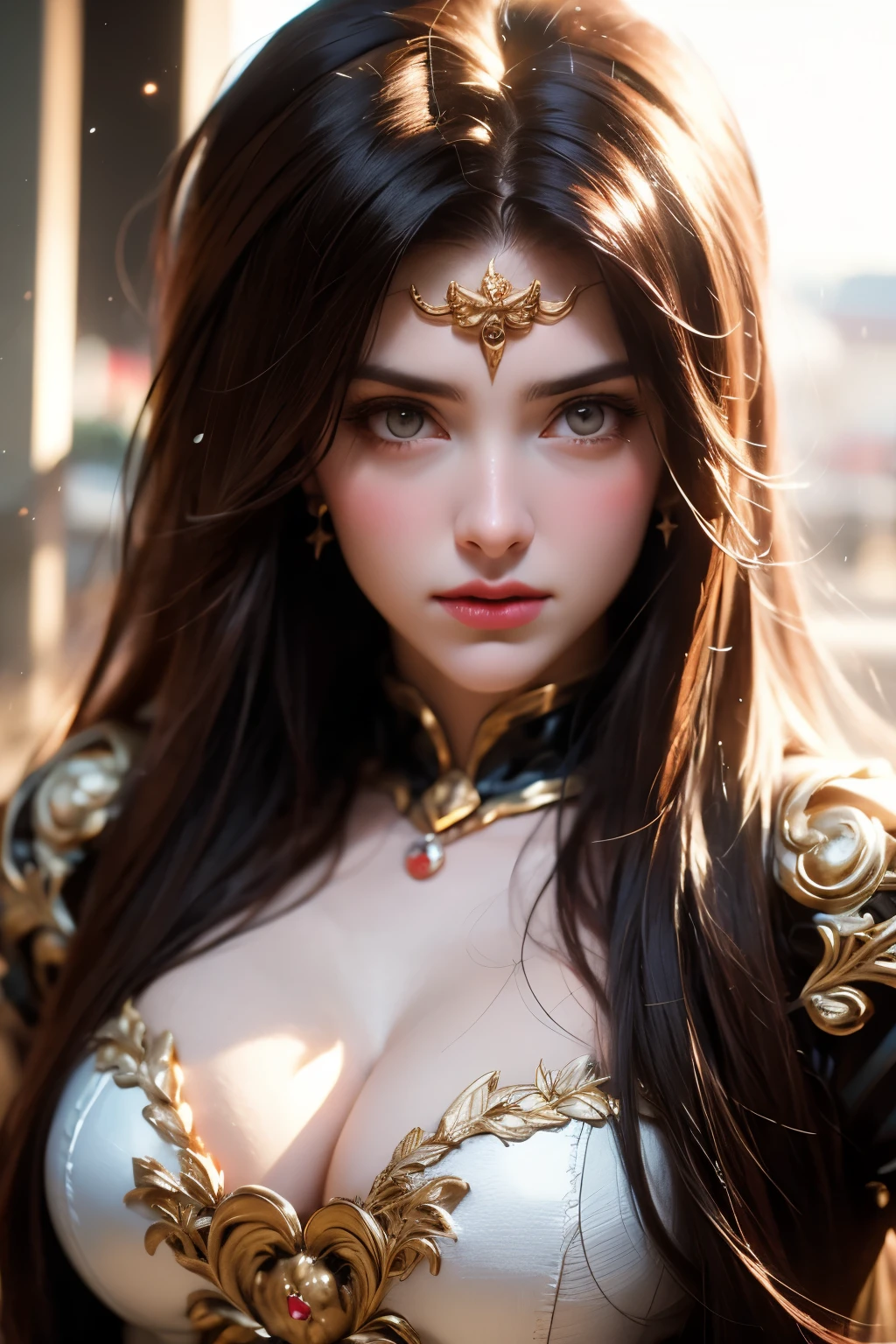 um close de uma mulher com uma caveira no ombro, Anjo majestoso de corpo inteiro, garota anjo cavaleiro, angel in plastic armor, anjo feminino alto, linda garota anjo ciborgue, pretty female cleric, cushart krenz arte chave feminino, serafim, Conceito de personagem do Shadowverse, deusa. detalhes extremamente altos, ( ( arte conceitual do personagem ) ), Araffe Angel com asas dourado andando em uma rua, Anjo majestoso de corpo inteiro, super anjo largo, anjo largo shot, anjo largo, epic angel wings, body shot of cinematic goddess, Epic Angle and Pose, Asas angelicais nas costas, grosso, quente, Rabo, linda garota anjo, de lindo anjo, tiro distante de anjo alto, foto gigante e impressionante da deusa, tem uma mulher de cabelo rosa, corpo inteiro, corpo inteiro, Looking at the camera, Guweiz's non-style artworks, ! sonho artegerm, Lois van Baarle e Ross, estilo de arte realista, Modelo IG | artegerm, Sem estilo Ross Tran, inspirado em Ross Tran, estilo artegerm, artegerm e atey ghailan, Gold-plated araffe in front of a building, Armadura Dourada Angelical, unreal motor render Knights of the Zodiac, Deusa Dourada Atena, as a mystical valkyrie, Cosplay ornamentado, Deusa grega Atena, usando armadura dourada, 3 d deusa minerva, Knights of the Zodiac, - The Mariner Galaxy. muito bonito, mystical atlantean valkyrie, usando armadura dourada, Asas de Ouro, Shaka de Virgem, Knights of the Zodiacs, HDR, 8k, Personagem original, high resolution, alto detalhe, foco no rosto, retrato, , middle ages, Classicismo, andrey atroshenko estilo, pintura, Traditional media, realista, Detailed symmetrical eyes, rosto lindo detalhado, figurativo, belas artes, oil on the canvas, HDR, 8k, Personagem original, high resolution, alto detalhe, foco no rosto, (:1.5), frente frontal, moon jewelry on forehead, joias em forma de lua nova douradas na testa, angry expression, sad expression, Sailor Moon, armadura dourada