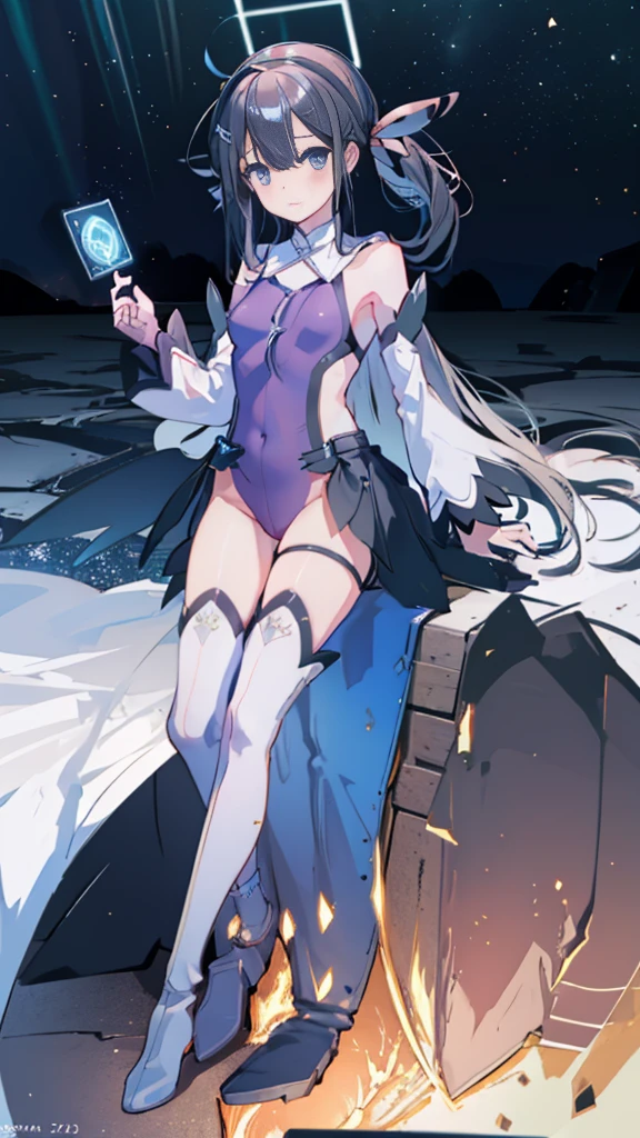 highest quality,sleep on your back in bed，Crab crotch，show me your boots，thigh high boots，leotardチラ見せ，glove，elegant, 1 girl, leotard，body suit，cute, blushed, looking at the viewer, from below, prison，blue eyes, beautiful eyes, beautiful background, particles of light, Light of the sun, dramatic lighting, outside, shiny, realistic, table top, highest quality, Super detailed, get used to it, scenery, beautiful and detailed eyes, thin hair，full body shot，