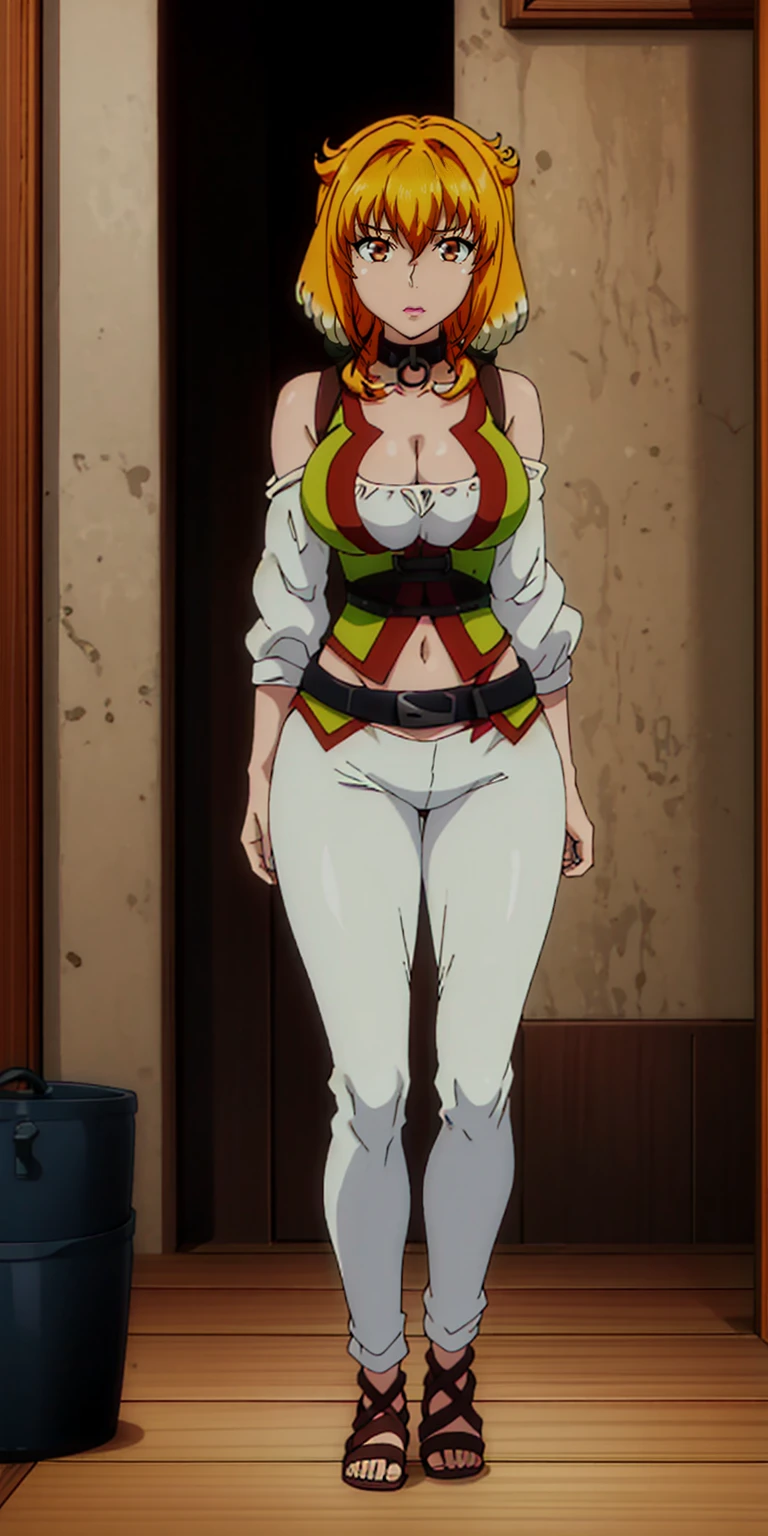 Roxxane from Isekai Meikyuu de Harem wo, full body, standing straight