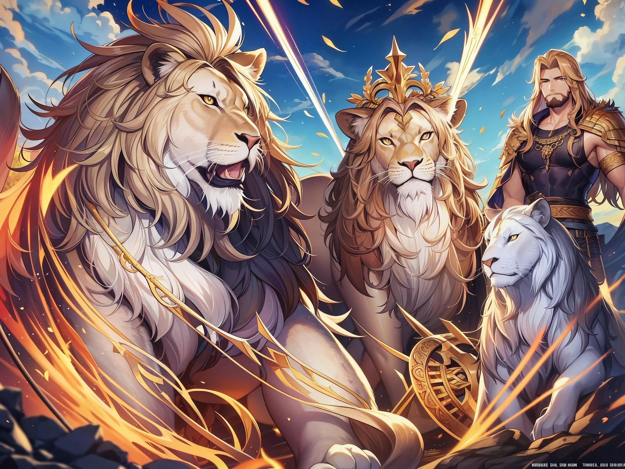 Nemean lion、golden lion、Greek Mythology、12 trials of hercules、mother is echidna、Father and his son Orthros[1]、Also called Typhon[2]。According to Epimenides, it was Selene who gave birth to the Nemean lion.、It is said that it fell to the ground when it trembled horribly.[3]。According to Hyginus, Selene raised the Nemean lion in a cave with two entrances.[4]。 Hercules&#39; first difficult task was to kill the Nemean lion and bring back its pelt.。Hercules shoots an arrow、Then I hit it with a club, but it didn&#39;t leave a scratch on its fur.。Hercules strangled the lion&#39;s neck for three days and killed it.。The lion&#39;s skin was torn by the lion&#39;s talons and made into Heracles&#39; clothes.、The meat was said to be edible.。after that、The Nemean Lion was raised into the sky by Zeus as the king of the animals.、is one of the constellations「leo」It is said that it became[5]。 There is also a legend that those who are wrapped in the skin of the Nemean lion will be granted immortality.。The missing tragedy of Aeschylus『women of thracia』Well then、Ajas the Great, hero of the Trojan War, was given immortality by being wrapped in fur by Heracles as a .、Because Hercules was wearing a quiver, only the fur on his sides didn&#39;t touch.、It is said that that is the only part that did not become immortal.[6][7]。