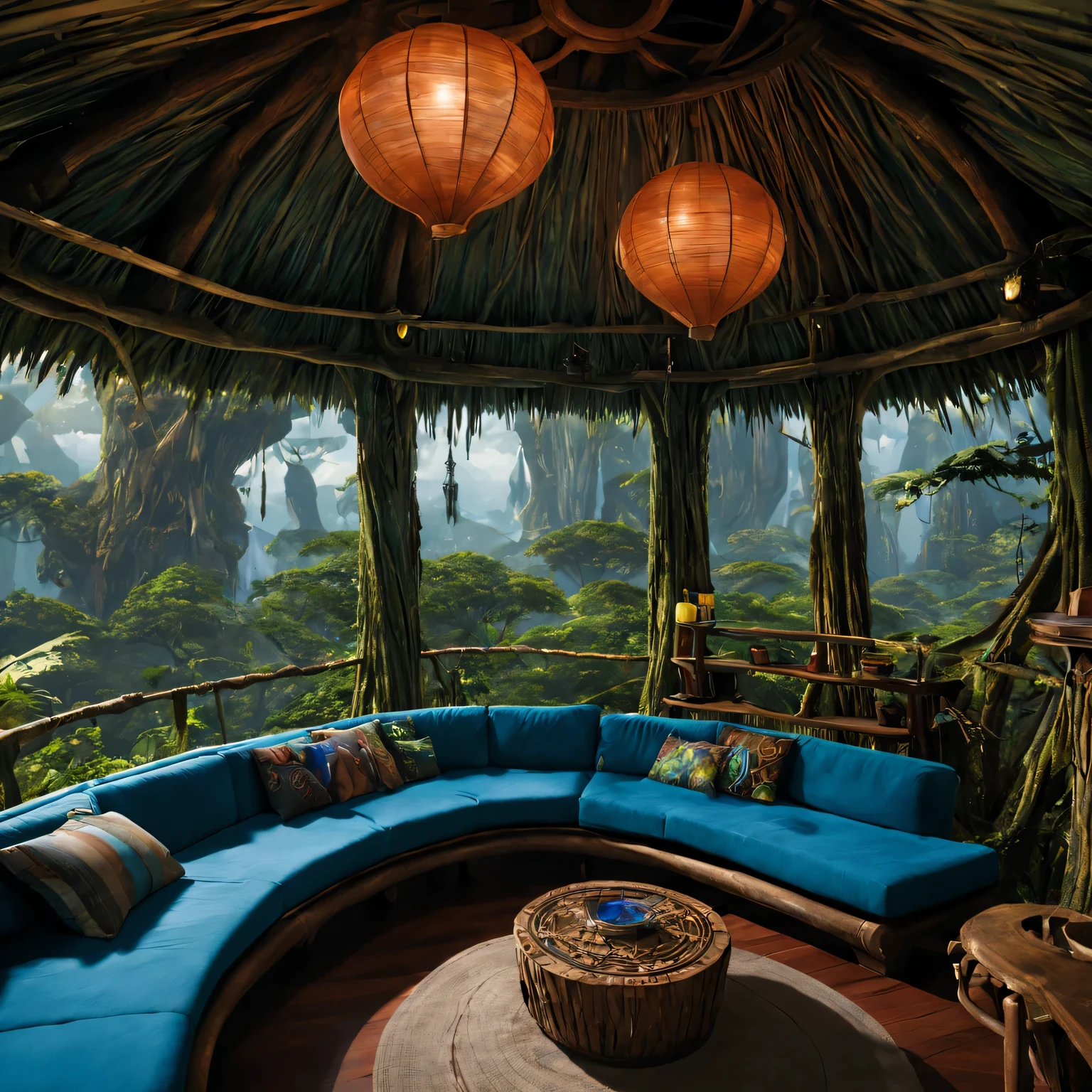 《avatar》Pandora tree house living room