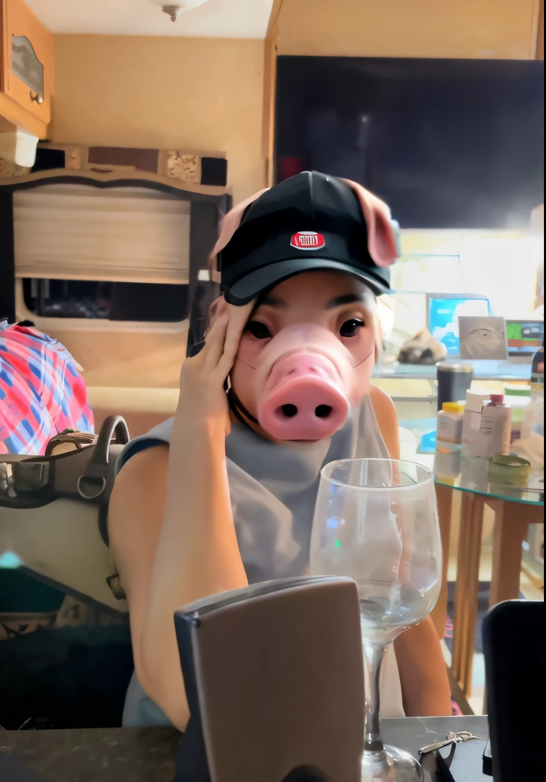 Pig face 