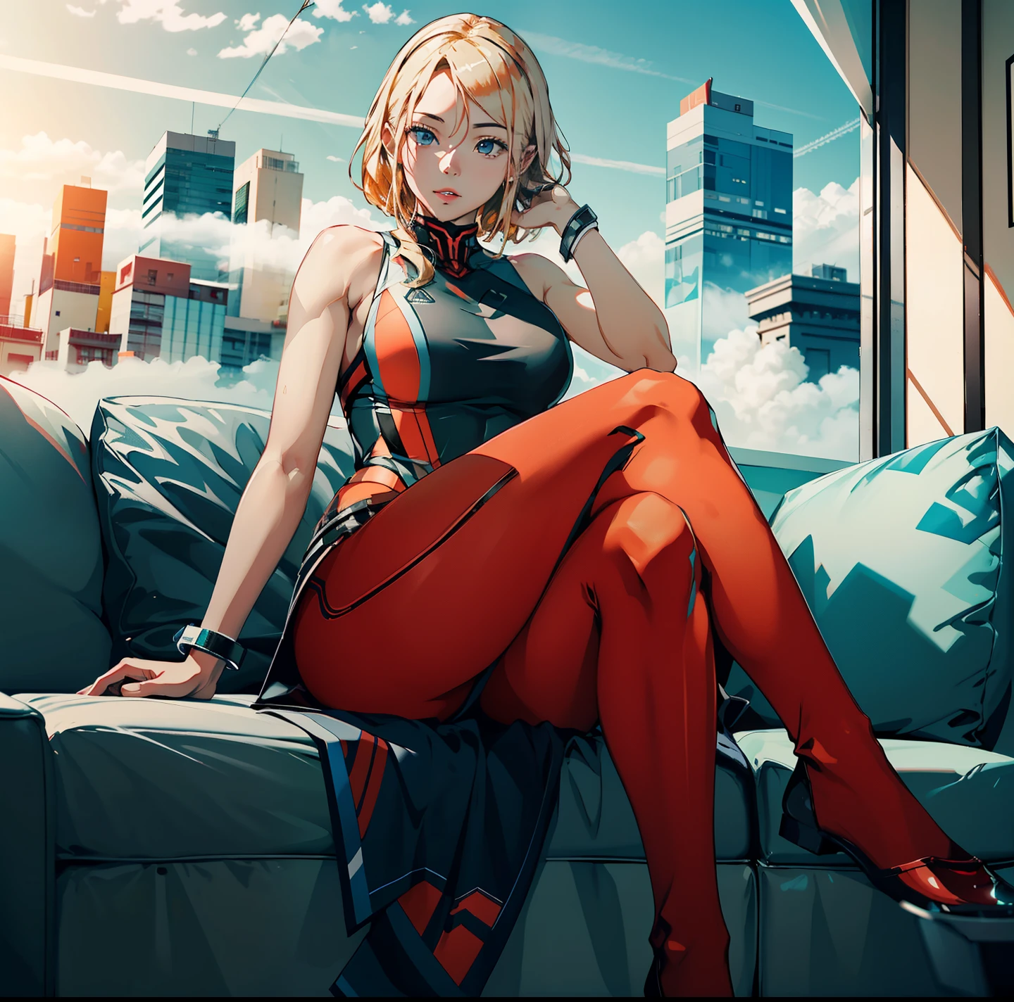 Capture the breathtaking moment as a league of superheros meet to discuss important business. This RAW masterpiece showcases an ultra-high resolution, photorealistic full-body portrait, illuminated by the warm glow of sunlight. The scene is rendered in the captivating style of mecha sci-fi anime, boasting an impressive 8K resolution for the best quality imagery. Crafted with Unreal Engine 1.4, this piece features ultra-realistic 64K CG, skin texture at 1.4, and volumetric fog to add depth and atmosphere. The details are further enhanced with 8K UHD, DSLR quality, film grain, and the artistic touch of lomography. The result is a stunning blend of high-quality visuals, translucent effects, and photorealism that truly captivates the viewer.
