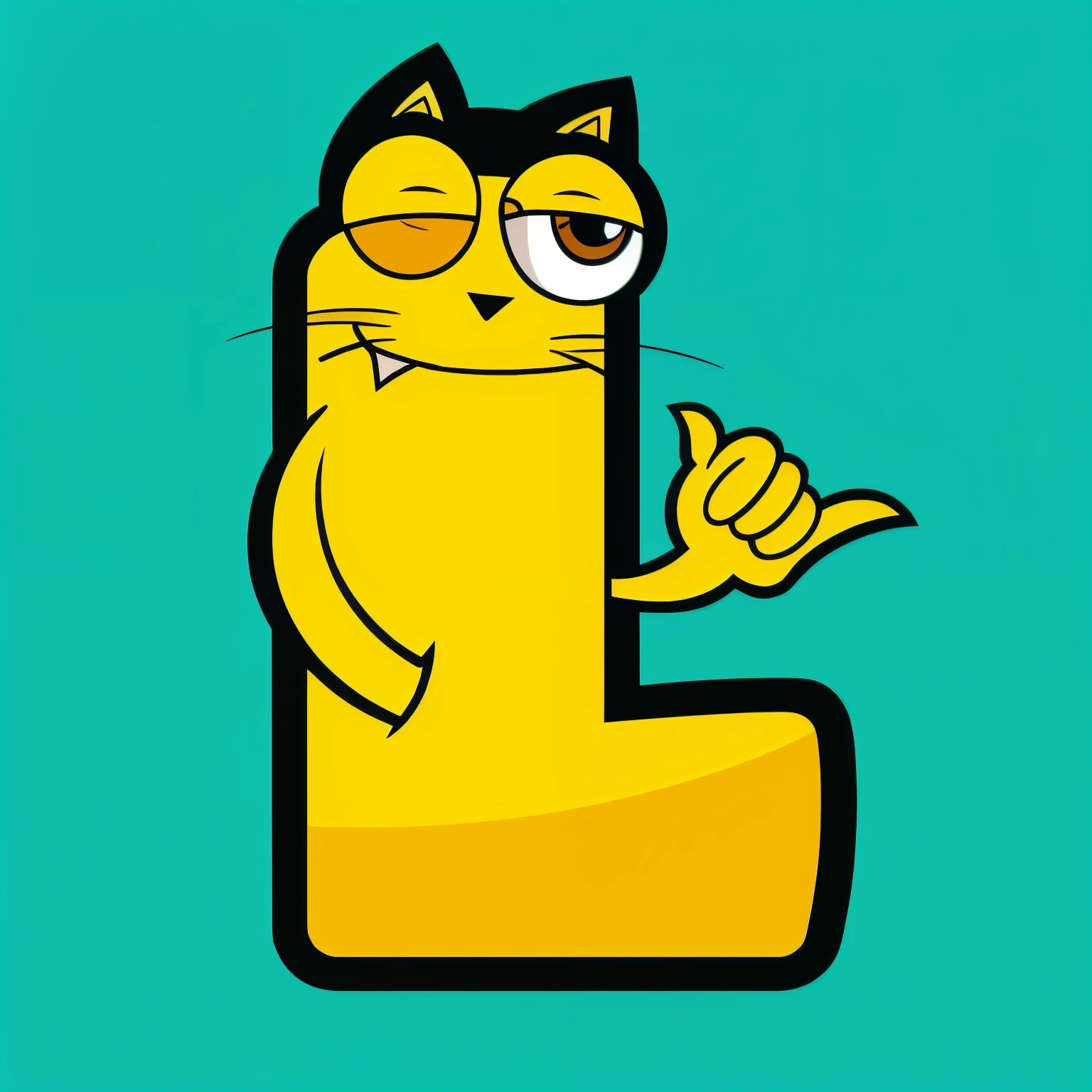 Colocar um rabo de gato