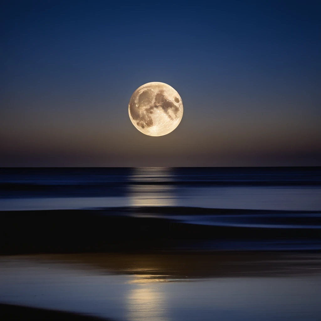 Full moon over the ocean and bright reflections on the water surface, Moon reflected on the surface of the water, moonlit backdrop, beautiful Moonlight night, moonlit ocean, Big moon on the water, Beautiful moonlight, float under moon light at night, The moon is reflected in the water, Beautiful moonlight, Full moon background, Moonlight night, Moonlight at night, perfect crisp moonlight、Only by sea、gold