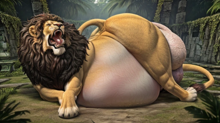 feral lioness, Nala, high resolution, realistic, Soft, 4K, upscales, high detail, Delicate fur, ((The tail in the right place)), green eyes, bedroom eyes, white sclera, lifted tail, hyper canine pussy, savanna, large eyes, presenting pussy, looking back at viewer, 1 lion tail, black canine pussy, dripping canine pussy, detailed eyes, beautiful eyes, lying down, 4 legs, 4 paws, sultry look, wide eyes, thick thighs, big ass, panting, puffy canine pussy, swollen canine pussy, tight canine pussy, ass up, ass out, 1 anus, cum in pussy, cum dripping from pussy, lots of cum, excessive cum