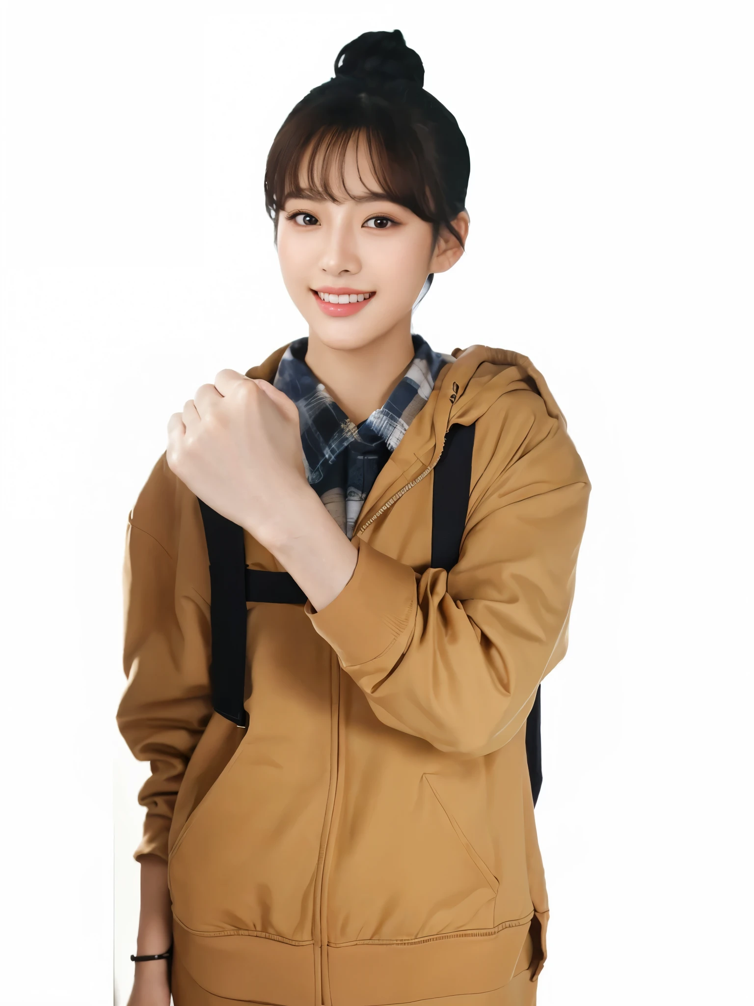 (In reality, high resolution:1.3, masterpiece, 8K, best quality, ultra detailed ),
korean girl, very beautiful face, (photo realistic:1.4), studio shoot,pictorial,photography,realistic eyes, Ultra-Detailed Face, Detailed Lips, normal hand, glossy lips, glossy face, simple background