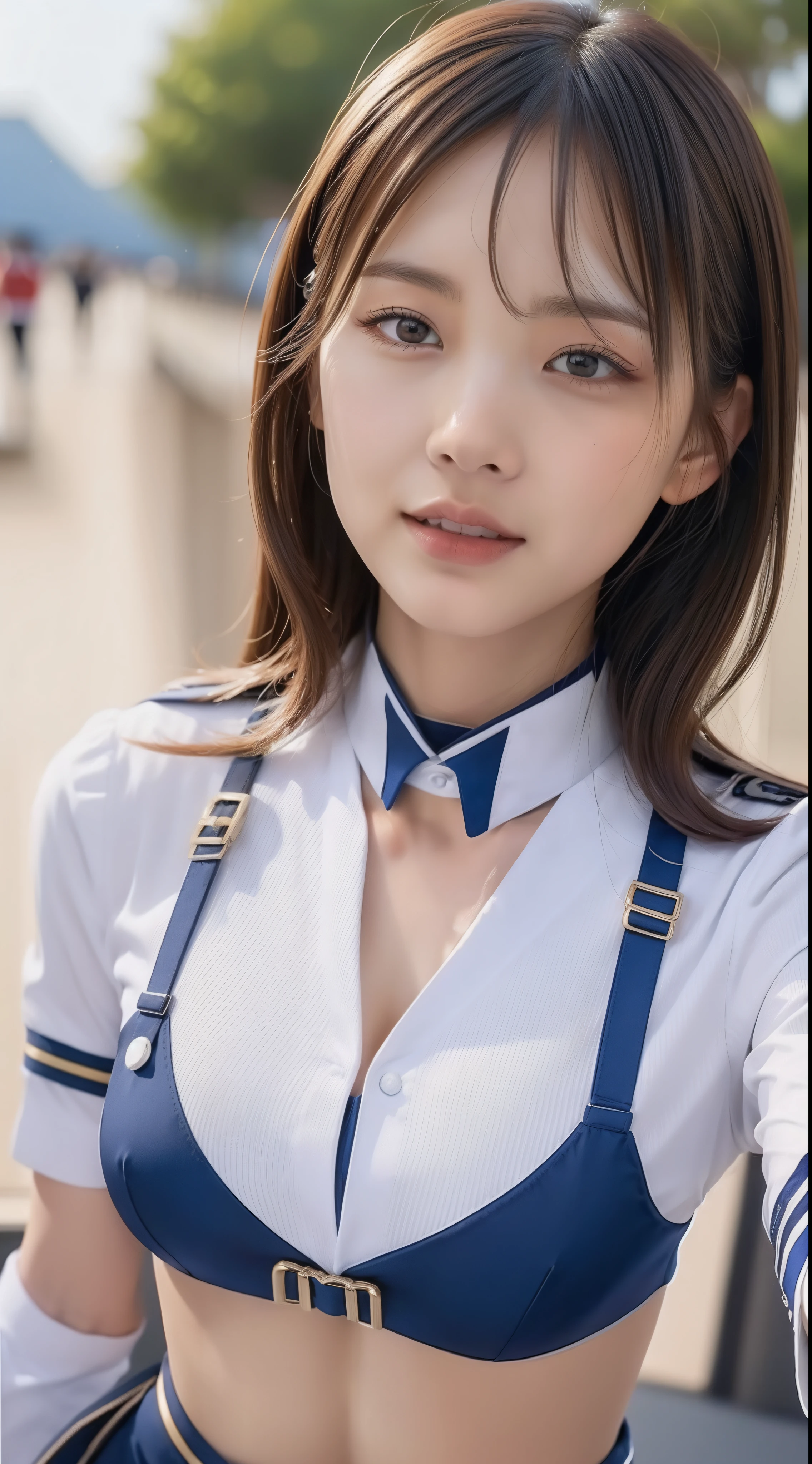 tight uniformを着用してください、tight uniform