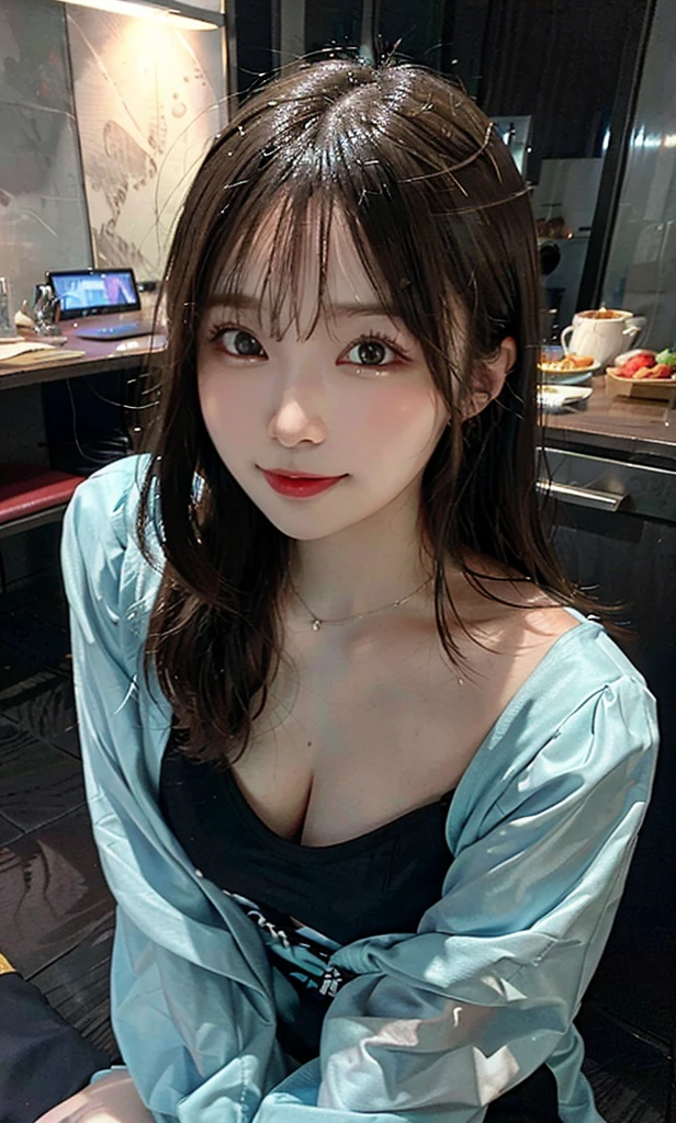 (RAW photo: 1.2), highest quality, beautiful detailed girl, Bunny girl, from below, blonde, smile, highly detailed eyes and face, beautiful and fine eyes, huge file size, High resolution, 8k wallpaper, small details, highly detailed ticker uniform 8k wallpaper, light shines on your face, movie lighting, 16 year old girl, sexy pose, (photorealism: 1.4), figure, Super detailed, masterpiece, playboy bunny, fishnet pantyhose, sitting in a chair, open crotch, nice thighs, shiny thighs