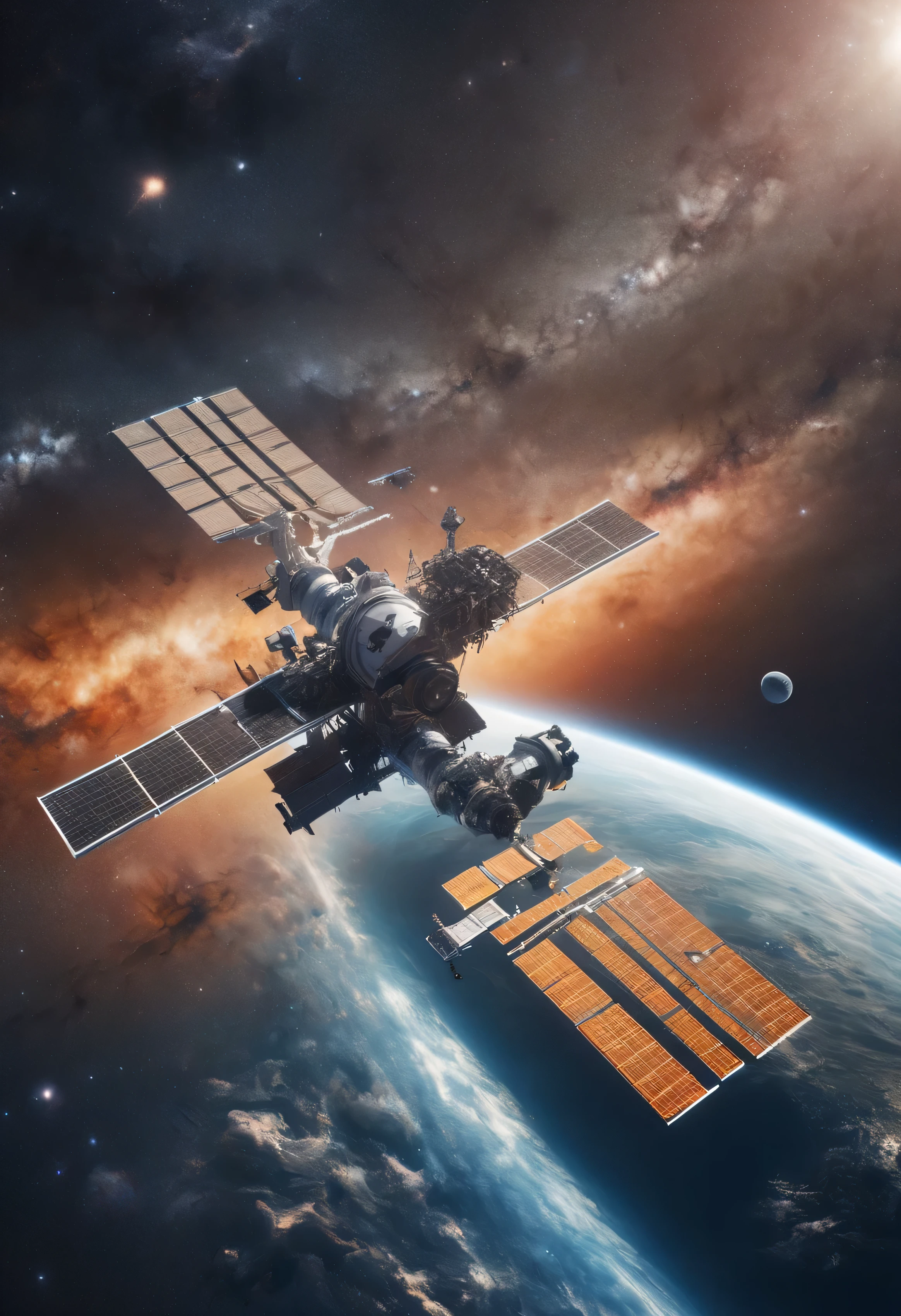  International Space Station near Earth