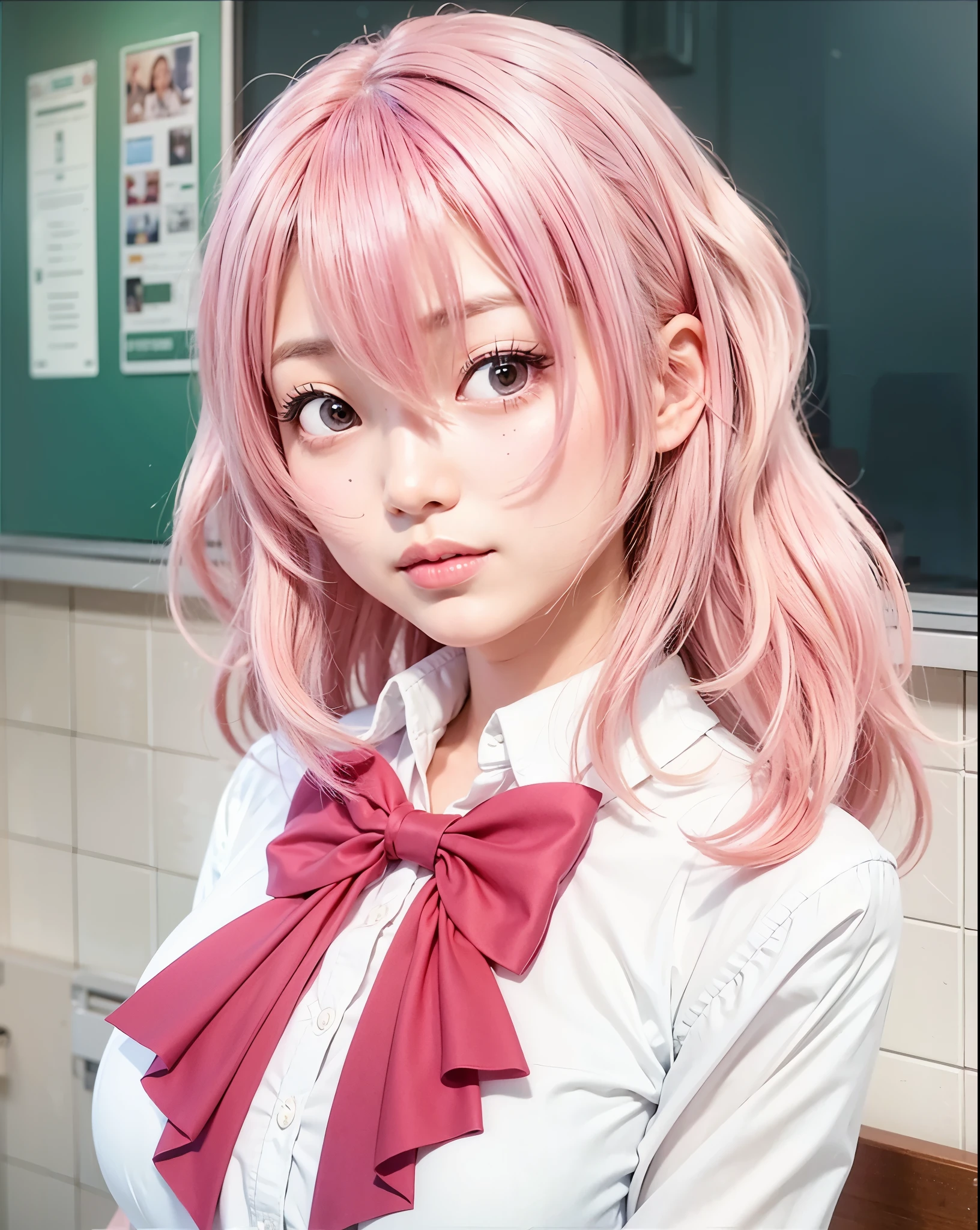 Minami kotobuki, oshi no ko, pink hair, watch front