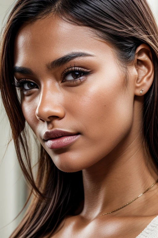 face close up, facing forward, posing for camera, photo realistic
