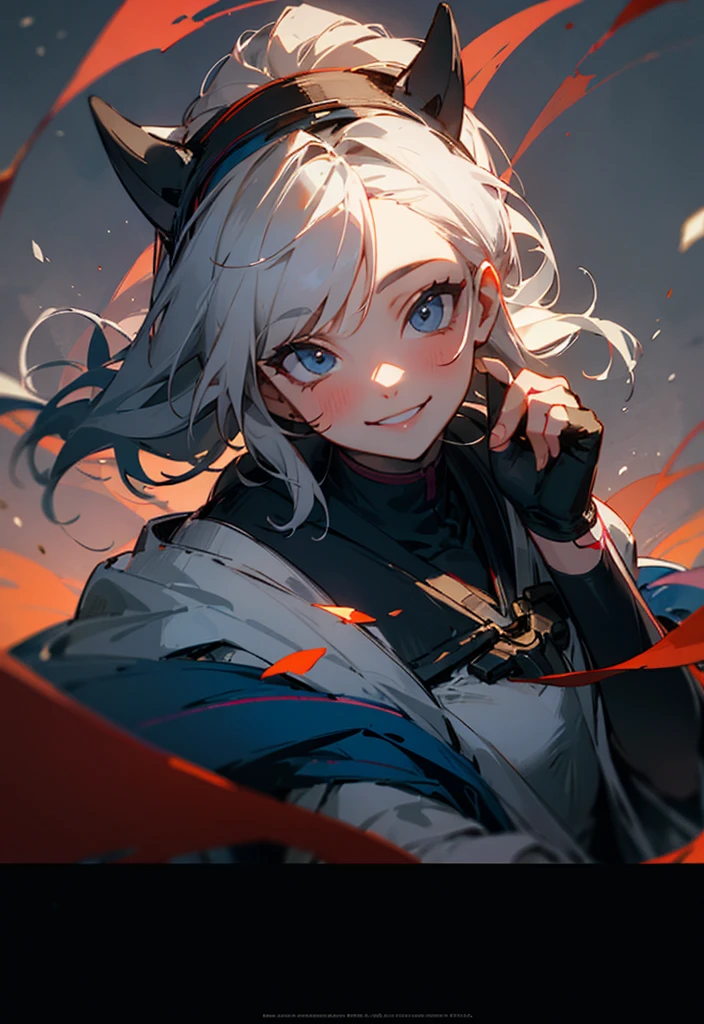 a smiling girl